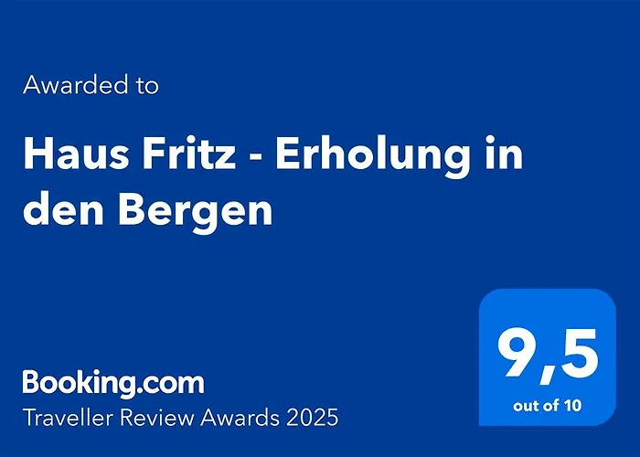 Haus Fritz - Erholung In Den Bergen
